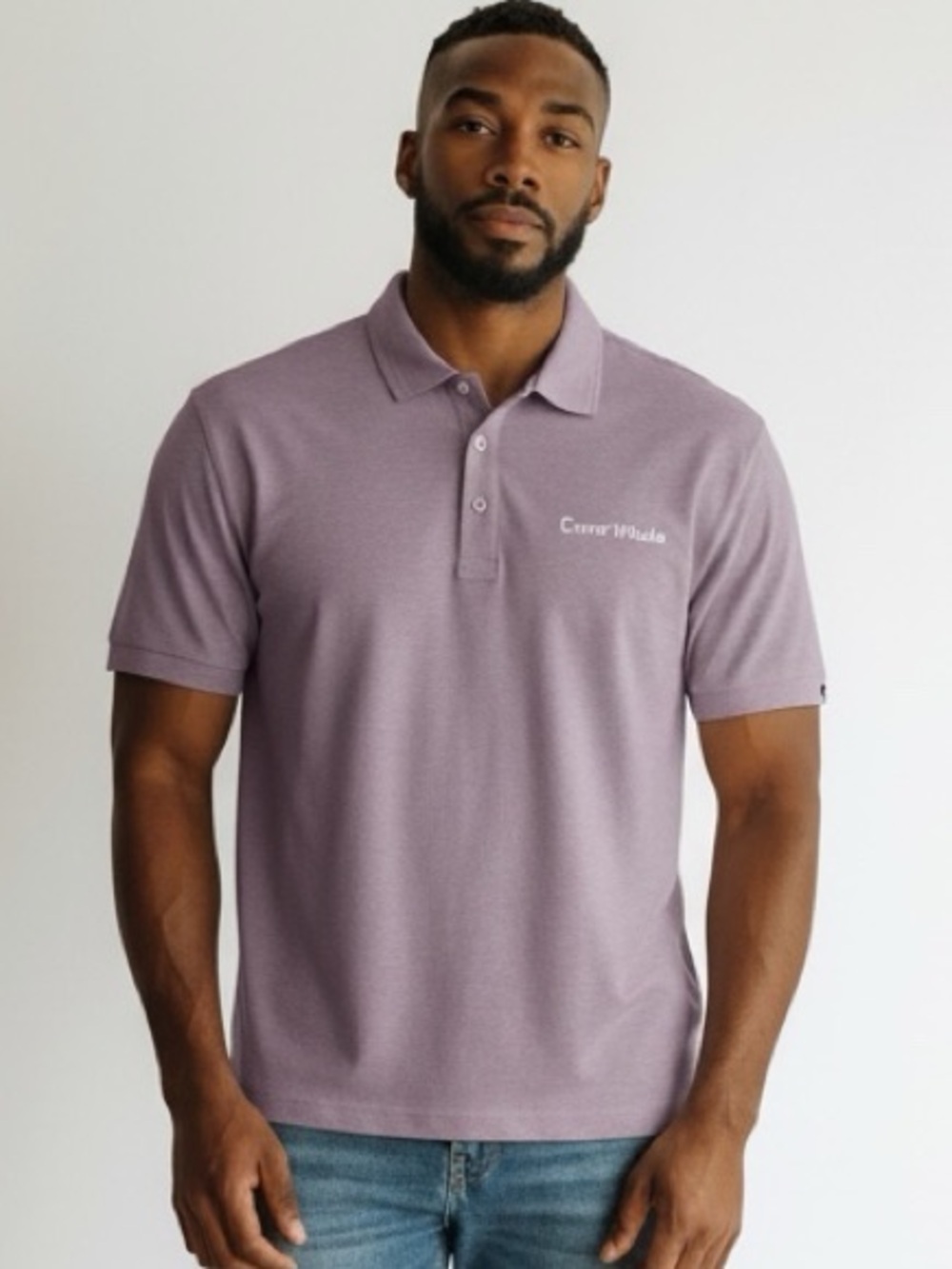 Travis Mathew Purple Sage Oceanside Heather Polo - Size XXL